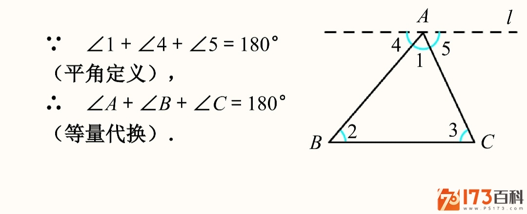 三角形的角