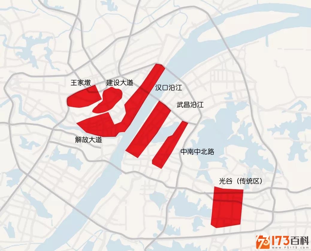 武汉的市中心在哪？